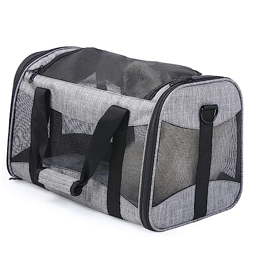 Beaupretty Tragetasche Für Hunde Transportbox Für Haustiere Atmungsaktive Katzentasche Mesh-katzentragetasche Großer Durchsichtiger Rucksack Welpe Mesh-Tasche Aufbewahrungstasche Gurt Reisen von Beaupretty