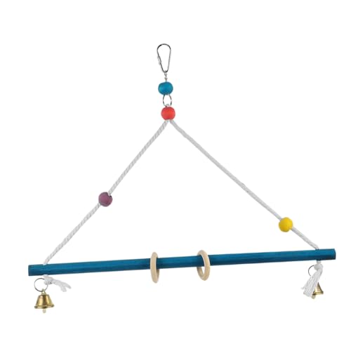 Beaupretty Vogel Spielzeug holzbohle holzstangen kleines Vogelspielzeug Kletterständer für Vögel Spielzeuge Papageien-Hängespielzeug Papagei stehende Stange Haustier Ring Beaupretty Vogel Spielzeug holzbohle holzstangen kleines Vogelspielzeug Kletterständer für Vögel Spielzeuge Papageien-Hängespielzeug Papagei stehende Stange Haustier Ring von Beaupretty