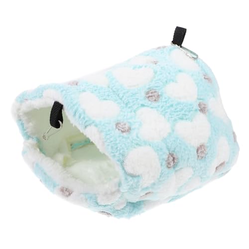 Beaupretty Hamsternest Papagei hängen Kleintierhängematte tierische Hängematte Hamster Winterkäfig groundsheet gemahlen kfz Hamster Winterbett Schlafbett für Hamster Eichhörnchen Kleine Tiere von Beaupretty