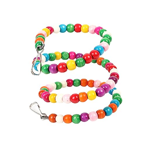 Beaupretty Holzperlen Vogelspielzeug Für Papageien Rotierende Kletterleiter Und Bunte Schaukel Spaß Und Für Vögel Käfigen Beaupretty Holzperlen Vogelspielzeug Für Papageien Rotierende Kletterleiter Und Bunte Schaukel Spaß Und Für Vögel Käfigen von Beaupretty