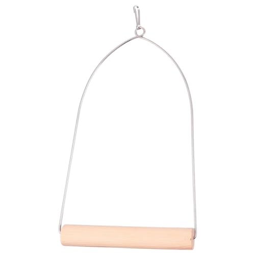 Beaupretty Kolibri-schaukel Papageienständer Vogel Sittich-barsch-Spielzeug Sitzstangenspielzeug Aus Holz Kolibri-barsch Spielzeuge Langen Eisen Trainingsmaterial Beaupretty Kolibri-schaukel Papageienständer Vogel Sittich-barsch-Spielzeug Sitzstangenspielzeug Aus Holz Kolibri-barsch Spielzeuge Langen Eisen Trainingsmaterial von Beaupretty