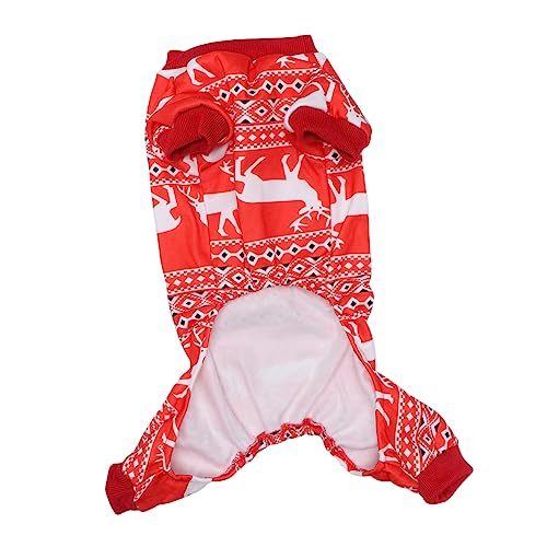 Beaupretty Weihnachtskleidung für Hunde mit Warmem Elchmuster für Besondere Anlässe Party Beaupretty Weihnachtskleidung für Hunde mit Warmem Elchmuster für Besondere Anlässe Party von Beaupretty