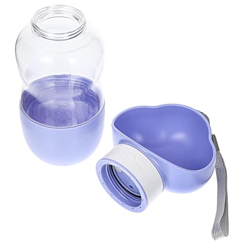 Beaupretty Hundewasserflasche Für Unterwegs Tragbare Haustier-wasserflasche Mit Futterspender Gesunder Wasserspender Für Welpen von Beaupretty
