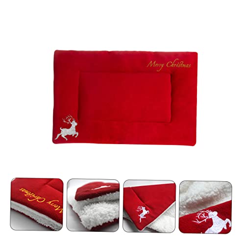 Beaupretty Weihnachts-Haustiermatte Hundehütte Bettunterlage Haustierkiste Schlafmatratze Warme Hundeunterlage Haustierbetteinlage Winterdecke Feiertags-Haustierbetten Beruhigendes Beaupretty Weihnachts-Haustiermatte Hundehütte Bettunterlage Haustierkiste Schlafmatratze Warme Hundeunterlage Haustierbetteinlage Winterdecke Feiertags-Haustierbetten Beruhigendes von Beaupretty