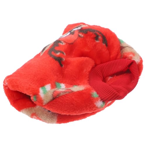 Beaupretty Weihnachts-elch-hundekleidung Hunde-Rentier-Anzug Hunde-Katze-Rentier-kostüm Hundekleidung Winter Weihnachten Weihnachts-hundepullover Der Hund Korallenvlies Zweibeinige Kleidung von Beaupretty