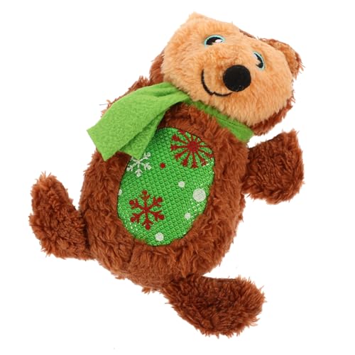 Beaupretty Hundespielzeug in Tierform Bär Hunde-quietschspielzeug Interaktives Hundespielzeug mit Quietschfunktion für Welpen Hunde Beaupretty Hundespielzeug in Tierform Bär Hunde-quietschspielzeug Interaktives Hundespielzeug mit Quietschfunktion für Welpen Hunde von Beaupretty