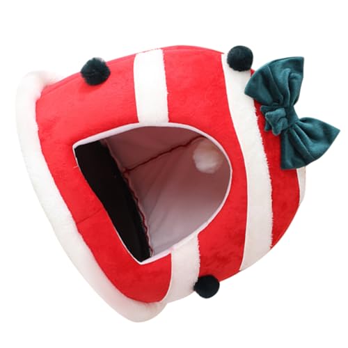 Beaupretty Vielseitiges Katzenbett Aus Stoff Weihnachts-haustiernest Bequeme Warme Isomatte für Hunde Beaupretty Vielseitiges Katzenbett Aus Stoff Weihnachts-haustiernest Bequeme Warme Isomatte für Hunde von Beaupretty