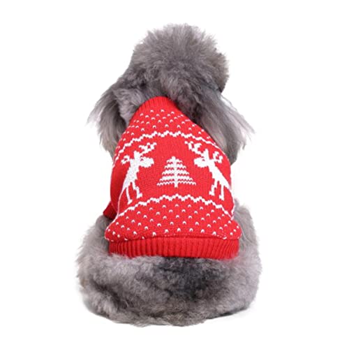 Beaupretty Weihnachten Haustiere Hund Pullover Festliche Welpen Kleidung Mantel Rentier Haustier Pullover S Größe Beaupretty Weihnachten Haustiere Hund Pullover Festliche Welpen Kleidung Mantel Rentier Haustier Pullover S Größe von Beaupretty