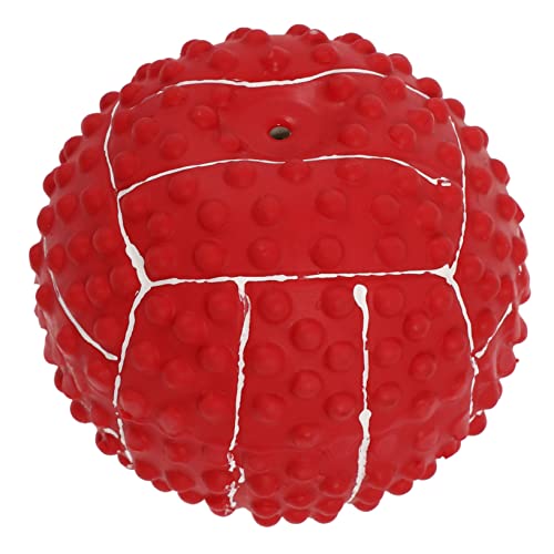 Beaupretty Zahnspielzeug Haustier-Puzzle-Bälle quietschendes Spielzeug reinigen Pflegezubehör Ball-Design-Spielzeug Zubehör für Backenzähne für Haustiere Hündchen Hundeball von Beaupretty