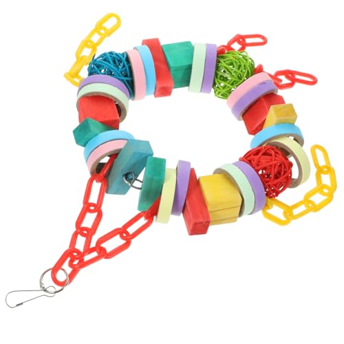 Beaupretty Kauspielzeug Zum Aufhängen für Vögel Kauspielzeug-Set für Papageien Spielzeug-Set für Papageien Hängespielzeug für Vogelkäfige Vogelspielzeug Aus Holz für Papageien Beaupretty Kauspielzeug Zum Aufhängen für Vögel Kauspielzeug-Set für Papageien Spielzeug-Set für Papageien Hängespielzeug für Vogelkäfige Vogelspielzeug Aus Holz für Papageien von Beaupretty