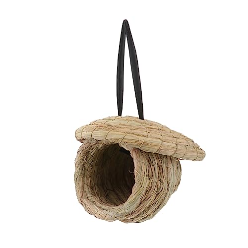 Beaupretty Handgewebtes Nest Vogelhaus Sittich Home Natürliches Vogelspielzeug Für Beaupretty Handgewebtes Nest Vogelhaus Sittich Home Natürliches Vogelspielzeug Für von Beaupretty