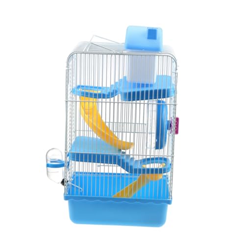 Beaupretty Eleganter Hamster-Villa-käfig 3-lagig Schiebedesign Sicheres Komfortables Zubehör-Set Beaupretty Eleganter Hamster-Villa-käfig 3-lagig Schiebedesign Sicheres Komfortables Zubehör-Set von Beaupretty