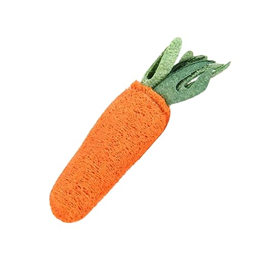 Beaupretty Loofah Kauspielzeug Für Kleine Haustiere Karottenform Sicher Und Essbar Für Hamster Kaninchen Und Kleine Hunde Fördert Zahnpflege Und Spielspaß Orange Beaupretty Loofah Kauspielzeug Für Kleine Haustiere Karottenform Sicher Und Essbar Für Hamster Kaninchen Und Kleine Hunde Fördert Zahnpflege Und Spielspaß Orange von Beaupretty