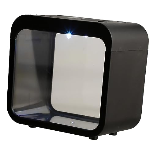 Beaupretty Fischschale Schrulliger Mini-inkubationstank Desktop-Aquarium-Ornament Mit Licht Winziges Aquarium von Beaupretty