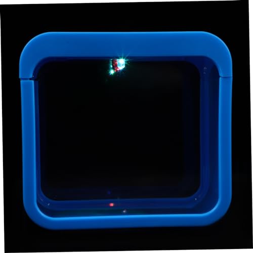 Beaupretty Kreatives Aquarium Miniatur-Desktop-Aquarium Mini-Aquarium Mikrogras-Aquarium -Aquariumlampe Mit Farbwechselndem Licht Peceras-Meerkunststoff Abnehmbare von Beaupretty