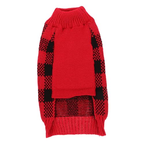 Beaupretty welpen Pullover Dog Clothes for small Dogs Winterstrickwaren für Haustiere Welpenkleidung Strickkleid Kariertes Karierte Haustierkleidung Herbst-Winter-Welpenpullover Mode xs Beaupretty welpen Pullover Dog Clothes for small Dogs Winterstrickwaren für Haustiere Welpenkleidung Strickkleid Kariertes Karierte Haustierkleidung Herbst-Winter-Welpenpullover Mode xs von Beaupretty