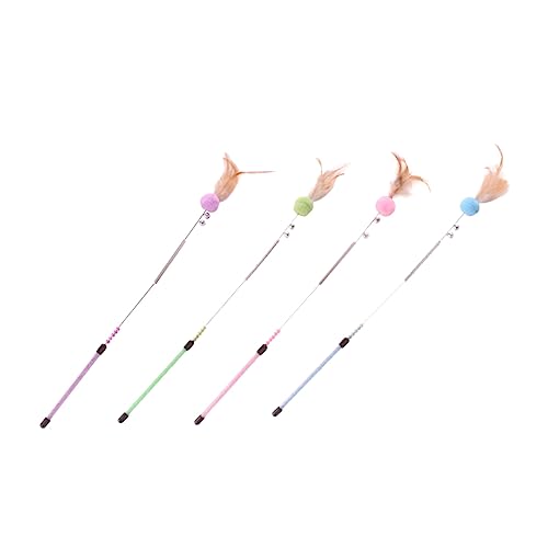 Beavorty 4 Stücke Set Katze Teaser Spielzeug Automatische Interaktive Katze Plüsch Bälle Farbe Zufällig Beavorty 4 Stücke Set Katze Teaser Spielzeug Automatische Interaktive Katze Plüsch Bälle Farbe Zufällig von Beavorty
