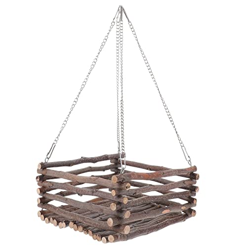 Beavorty 2-in-1 Hamsterschaukel Nest Hängebett Kleintier Spielhaus Haustierkäfig Holzspielzeug Für Entspannendes Spielen Beavorty 2-in-1 Hamsterschaukel Nest Hängebett Kleintier Spielhaus Haustierkäfig Holzspielzeug Für Entspannendes Spielen von Beavorty
