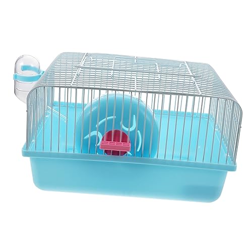 Beavorty Hamsterkoffer Tragbarer Käfig Mit Schüssel Wasserspender Spielzeug Für Reisen Im Freien Für Haustiere von Beavorty