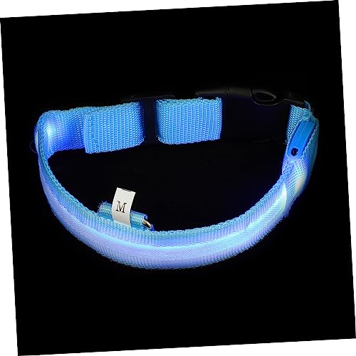 Beavorty Haustierhalsband -licht Leuchtendes Nachthalsband Für Hunde Bequemes Und Robustes Hundehalsband von Beavorty