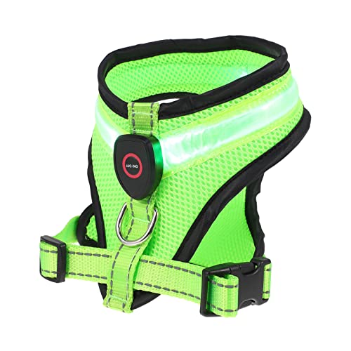 Beavorty 1satz USB Aufladbare Hundeweste Für Nachtspaziergänge Leicht Reflektierend Mit Lichtmodi Für Kleine Hunde Sicher Und Komfortabel Im Dunkeln Beavorty 1satz USB Aufladbare Hundeweste Für Nachtspaziergänge Leicht Reflektierend Mit Lichtmodi Für Kleine Hunde Sicher Und Komfortabel Im Dunkeln von Beavorty