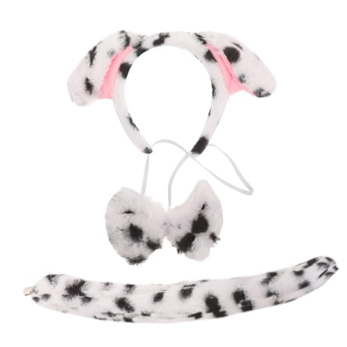 Beavorty 1 Satz Pudding -Hund -Stirnband -Set Zubehör für Haarband Cosplay-Hundekostüm Cosplay-Hundeohr-Stirnband Hundeohren-Stirnband mit Schwanzprop Plüsch Beavorty 1 Satz Pudding -Hund -Stirnband -Set Zubehör für Haarband Cosplay-Hundekostüm Cosplay-Hundeohr-Stirnband Hundeohren-Stirnband mit Schwanzprop Plüsch von Beavorty