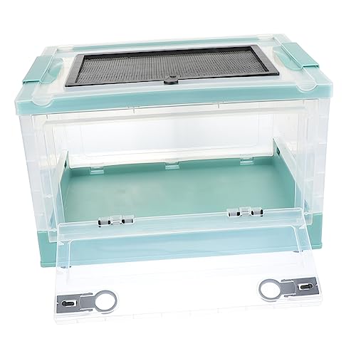 Beavorty Tier Haustier Terrarium Kunststoff Hamster Atmen Käfig Sicher Für-dauerhaften Einsatz Multi-funktionale von Beavorty