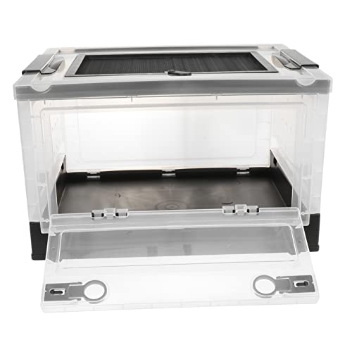 Beavorty 1 Satz Terrarium Plastik Haustierzubehör Faltbarer Koffer Reptil Hamster Zusammenklappbarer Igelkäfig Haustierkäfig atmungsaktiv Eichhörnchen Käfig Hausratte Container Kleine Tiere Beavorty 1 Satz Terrarium Plastik Haustierzubehör Faltbarer Koffer Reptil Hamster Zusammenklappbarer Igelkäfig Haustierkäfig atmungsaktiv Eichhörnchen Käfig Hausratte Container Kleine Tiere von Beavorty