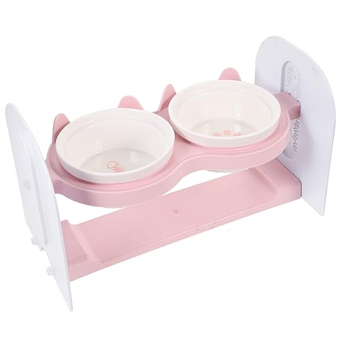 Beavorty Set mit Keramik-katzennäpfen Kätzchennäpfen Katzenfutternapfständer und -Gestell – Futternapf für Haustiere Beavorty Set mit Keramik-katzennäpfen Kätzchennäpfen Katzenfutternapfständer und -Gestell – Futternapf für Haustiere von Beavorty