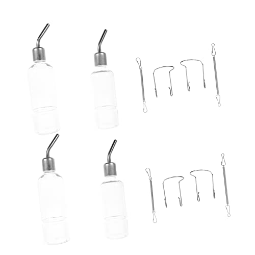 Beavorty 1 Satz Externe Trinkflasche für Meerschweinchen Muss Chinchilla-Flasche haben Milchflaschen aus Plastik Wasserflaschen aus Edelstahl Hamster Haushalt Chinchilla Flasche Hasentränke Beavorty 1 Satz Externe Trinkflasche für Meerschweinchen Muss Chinchilla-Flasche haben Milchflaschen aus Plastik Wasserflaschen aus Edelstahl Hamster Haushalt Chinchilla Flasche Hasentränke von Beavorty