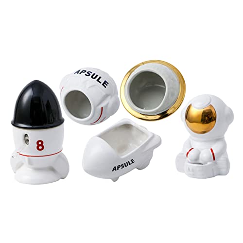 Beavorty Space Series Set Keramik Futternapf Waschbarer Napf Hamster Versteck Futterspender Beavorty Space Series Set Keramik Futternapf Waschbarer Napf Hamster Versteck Futterspender von Beavorty