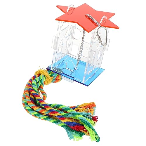 Beavorty Papagei Kauspielzeug Set Vogel Futtersuche Leckereien Spielzeug Helle Farben Papagei Käfig Hängen Zubehör Beavorty Papagei Kauspielzeug Set Vogel Futtersuche Leckereien Spielzeug Helle Farben Papagei Käfig Hängen Zubehör von Beavorty