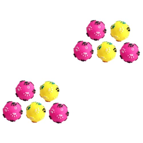 Beavorty 2sets Beißen Hundespielzeug Haustier Kauen Sound-aktiviertes Spielzeug Hund Zahnen Sicher und 5 Stücke * 2 Beavorty 2sets Beißen Hundespielzeug Haustier Kauen Sound-aktiviertes Spielzeug Hund Zahnen Sicher und 5 Stücke * 2 von Beavorty