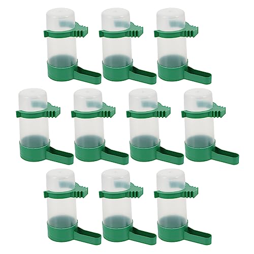 Beavorty Wasserspender für Vögel 10er-Pack Vogeltränke für Tauben Papageien Tauben Heimtierbedarf Beavorty Wasserspender für Vögel 10er-Pack Vogeltränke für Tauben Papageien Tauben Heimtierbedarf von Beavorty