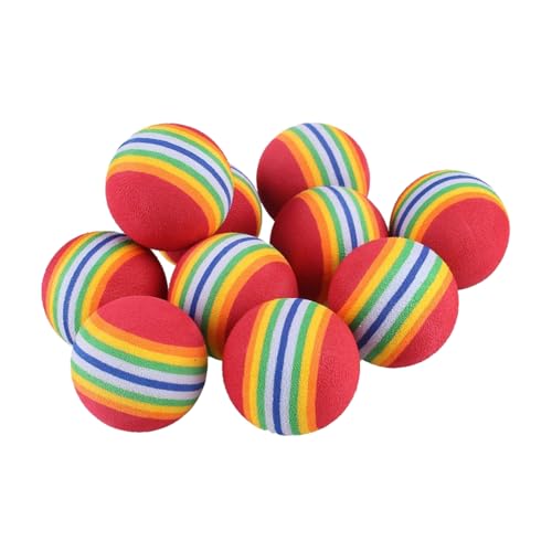Beavorty 10St Spielzeug mit schwimmenden Kugeln schwimmendes Kugelspielzeug Bälle Spielzeuge Eva Regenbogenball Interaktives Spielzeug für Haustiere Kleiner Hund Katzenball Hüpfender Ball Beavorty 10St Spielzeug mit schwimmenden Kugeln schwimmendes Kugelspielzeug Bälle Spielzeuge Eva Regenbogenball Interaktives Spielzeug für Haustiere Kleiner Hund Katzenball Hüpfender Ball von Beavorty