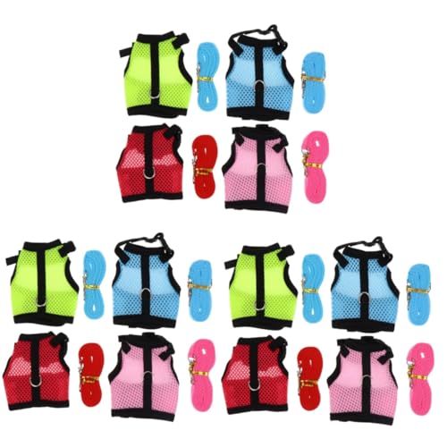 Beavorty 12 STK Hasenweste Sommerkleidung Hundegurt Hasenkleidung Chinchilla-Geschirrweste Sommerbecken Kleider Hamster Kaninchengeschirr Sommer Hasengeschirr Kätzchen Gürtel Frettchen Netz Beavorty 12 STK Hasenweste Sommerkleidung Hundegurt Hasenkleidung Chinchilla-Geschirrweste Sommerbecken Kleider Hamster Kaninchengeschirr Sommer Hasengeschirr Kätzchen Gürtel Frettchen Netz von Beavorty