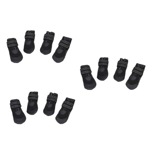 Beavorty 12 STK Rutschfester Haustierstiefel Welpe Golden Retriever Hausschuhe Pfoten Stiefel Pfote Winter Warm Gummi-Regenschuhe Für Hunde Hundehandschuhe Hundestiefel Hundeschuhe Heiser Beavorty 12 STK Rutschfester Haustierstiefel Welpe Golden Retriever Hausschuhe Pfoten Stiefel Pfote Winter Warm Gummi-Regenschuhe Für Hunde Hundehandschuhe Hundestiefel Hundeschuhe Heiser von Beavorty