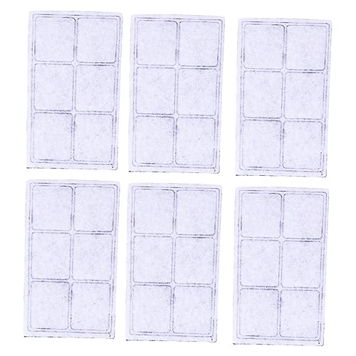 Beavorty 12 Stück 6 Wasserspender Filterwatte Filter Für Haustierbrunnen Wasserzufuhrfilter Filter Für Wasserspender Für Haustiere Ersatzwasserfilter Sieb Aktivkohle Vlies Zubehör Beavorty 12 Stück 6 Wasserspender Filterwatte Filter Für Haustierbrunnen Wasserzufuhrfilter Filter Für Wasserspender Für Haustiere Ersatzwasserfilter Sieb Aktivkohle Vlies Zubehör von Beavorty