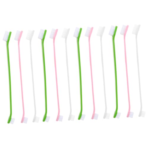 Beavorty Hundezahnbürsten 12-teiliges Set Dual-pet-zahnbürsten Zur Plaque-entfernung Beavorty Hundezahnbürsten 12-teiliges Set Dual-pet-zahnbürsten Zur Plaque-entfernung von Beavorty
