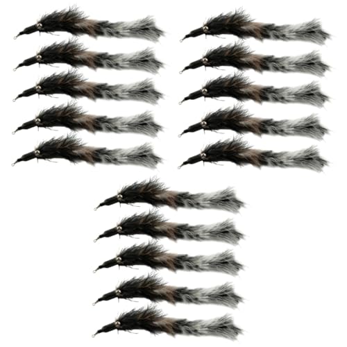 Beavorty 15stücke Ersatz Für Interaktive Katzenangel Spielzeuge Sicherer Anziehender Spielspaß Für Kätzchen Und Katzen Fördert Die Bindung Zwischen Tier Und Halter von Beavorty
