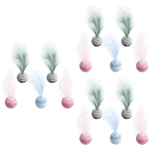 Beavorty 3sets Katzenspielzeug Supplies Star Cat Beißen Spielzeug Für Kätzchen Spielzeit Haustier Spaß 5pcs * 3 Beavorty 3sets Katzenspielzeug Supplies Star Cat Beißen Spielzeug Für Kätzchen Spielzeit Haustier Spaß 5pcs * 3 von Beavorty
