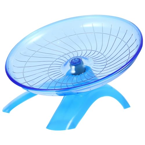 Beavorty Hamsterspielzeug Laufspielzeug 18 cm Haustierspielzeug Leises Laufrad Für Hamster Eichhörnchen Zufällige Farbe von Beavorty