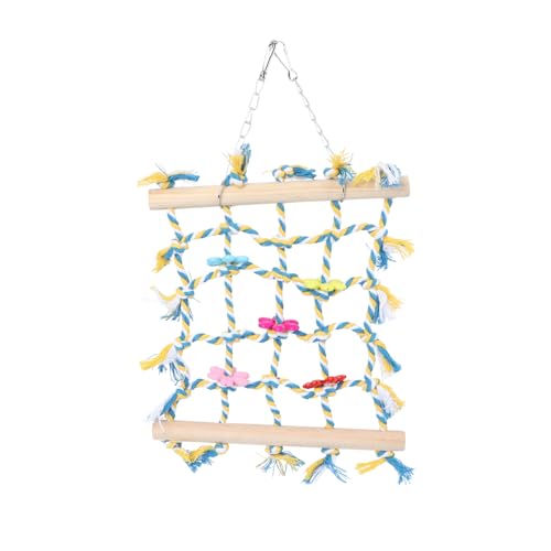 Beavorty Papagei Klettern Net Pet Scratch Net Leiter Vogel Spielset Sicher für Vögel von Beavorty
