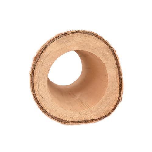 Beavorty 1Stk tierischer Tunnel Holz-Hamster-Labyrinth lustiges Hamster-Spielzeug klein Spielzeuge Hamster verstecktes Tunnelspielzeug Hamstertunnel aus Holz kauen Pipeline von Beavorty