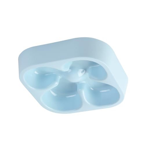 Beavorty 1stück Pet Bowl Mit Anti-schling- Praktische Fressschüssel Kunststoff Für Hunde Und Katzen Sky Fördert Langsames Fressen Von Erbrechen Und Blähungen Beavorty 1stück Pet Bowl Mit Anti-schling- Praktische Fressschüssel Kunststoff Für Hunde Und Katzen Sky Fördert Langsames Fressen Von Erbrechen Und Blähungen von Beavorty