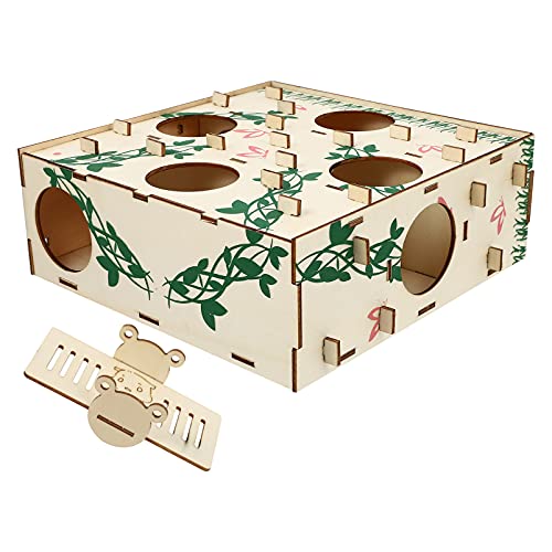 Beavorty 1stück Hamster Toy Labyrinth Für Haustiere Tunnel-Spielzeug Und Aktivität Geeignet Für Zwerghamster Mäuse Und Andere Kleintiere von Beavorty