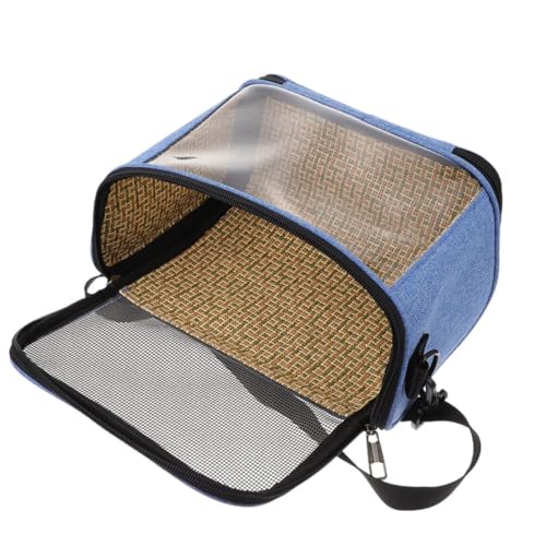 Beavorty Haustier-Outdoor-Koffer 1 Stück Hamster-Tragetasche Chinchilla-Tasche Kleintierkoffer Fenster Leicht Zu Reinigen Für Unterwegs von Beavorty