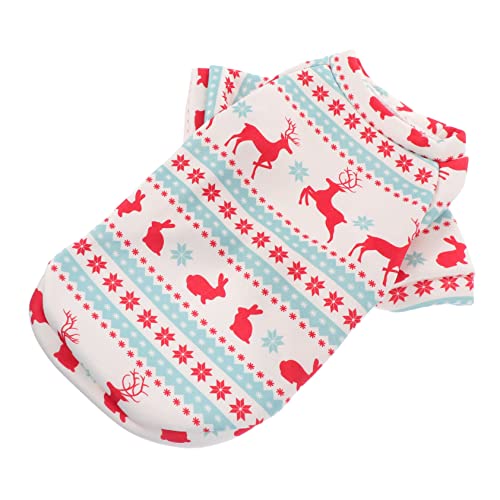 Beavorty 1stk Weihnachtskleidung Für Hunde Winddichte Hundeweste Jungenhemden Tanktops Für Jungen ädchen-Shirt Hund Weihnachtsmantel Kleider Hundekleidung Polyester-vlies Weiß Kleiner Hund Beavorty 1stk Weihnachtskleidung Für Hunde Winddichte Hundeweste Jungenhemden Tanktops Für Jungen ädchen-Shirt Hund Weihnachtsmantel Kleider Hundekleidung Polyester-vlies Weiß Kleiner Hund von Beavorty