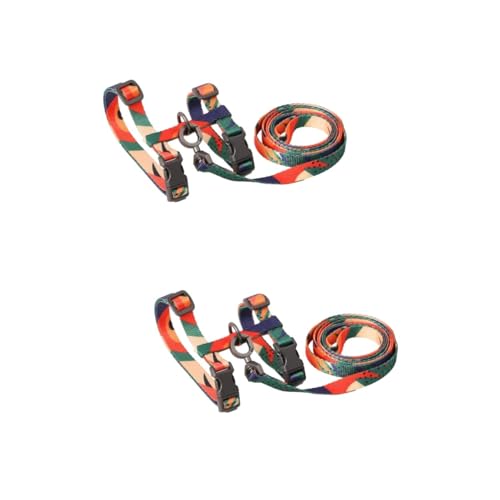 Beavorty 2 Stücke Polyester Katze Und Leine Liefert Katze Seil Einfach Gehen Ziehen Strap Chic Zubehör Beavorty 2 Stücke Polyester Katze Und Leine Liefert Katze Seil Einfach Gehen Ziehen Strap Chic Zubehör von Beavorty