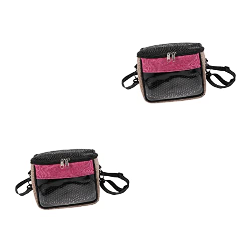 Beavorty 2 Stück Sling Bag Für Kleintiere Hamster Tragetasche Mesh Für Outdoor-spaß Komfort Für Ihr Haustier von Beavorty